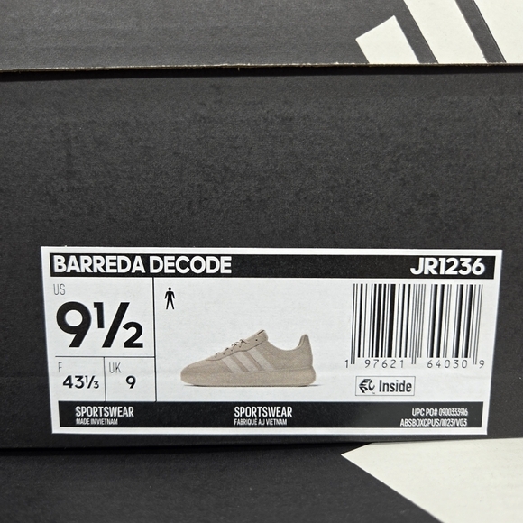 New Adidas Barreda Decode \'Wonder Beige\' JR1236 Men\'s Shoes Size 9.5 main image 4